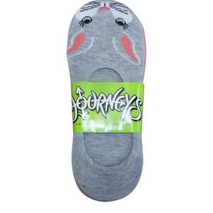 Journeys Critters Liner Socks Womens 4-10 Multicolor NEW Bunny Polka Dot 5 Pair